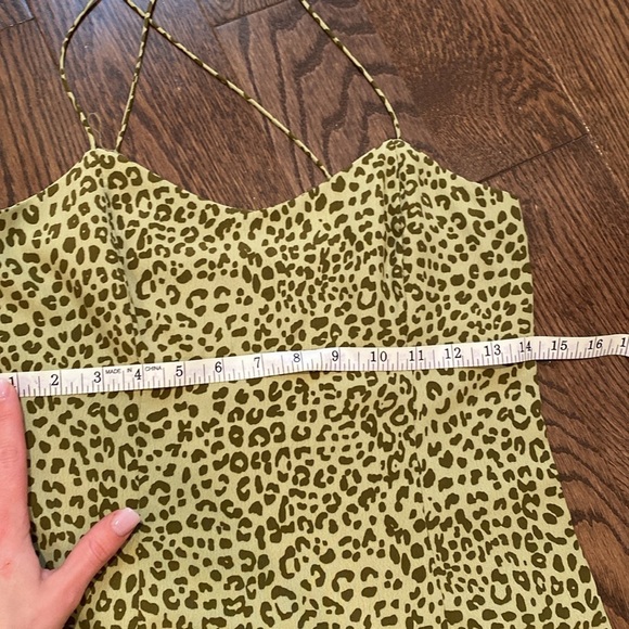 Leopard Print Slip Dress - Picture 10 of 10